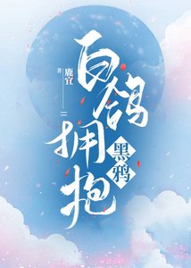 白鸽拥抱黑鸦